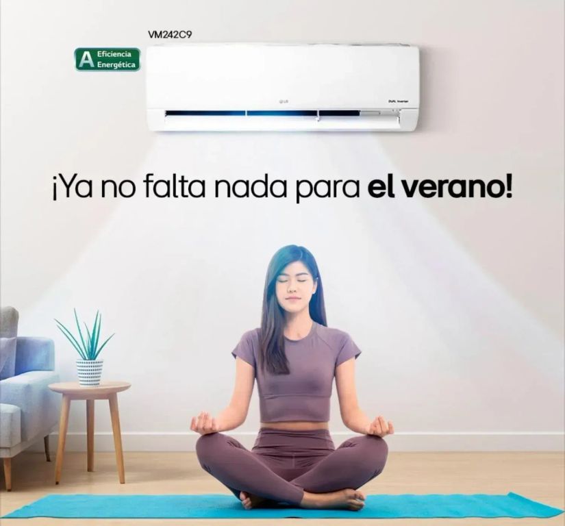 Aire Acondicionado Split, DUALCOOL Inverter 24,000 BTU, Solo
