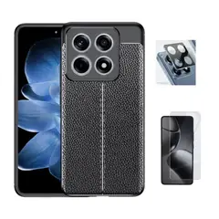 CARBONELL - CASE CARBONO AUTOFOCUS XIAOMI MI 14T Y VIDRIOS
