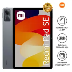XIAOMI - Tablet Redmi Pad SE 11 4GB 128GB Gris