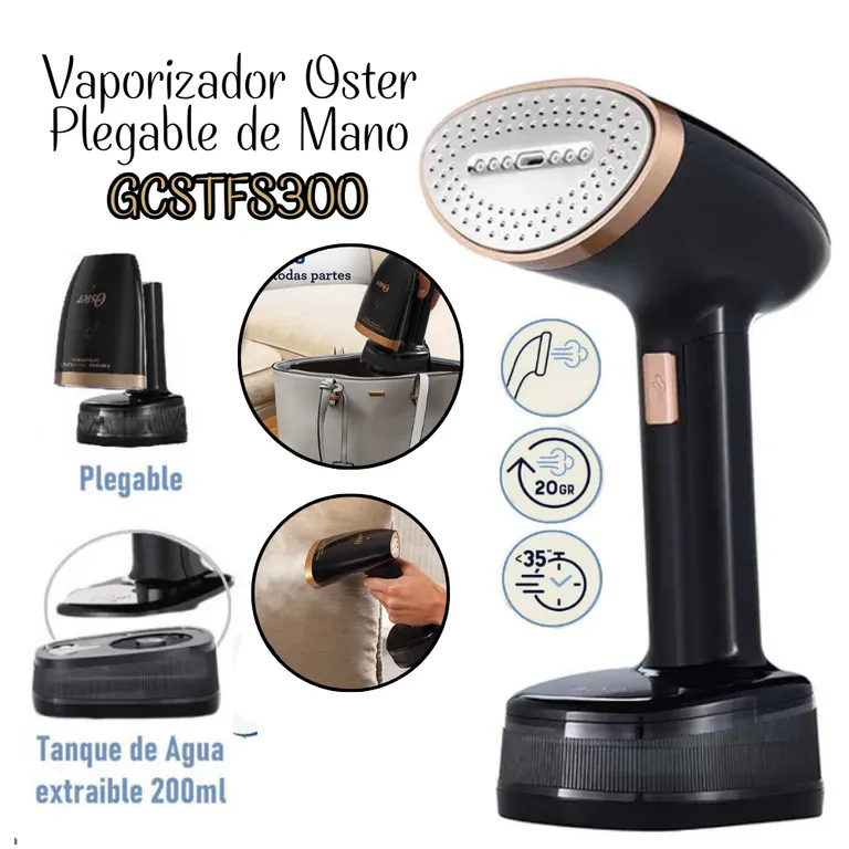 Vaporizador Plegable de Mano NegroCobre GCSTFS300