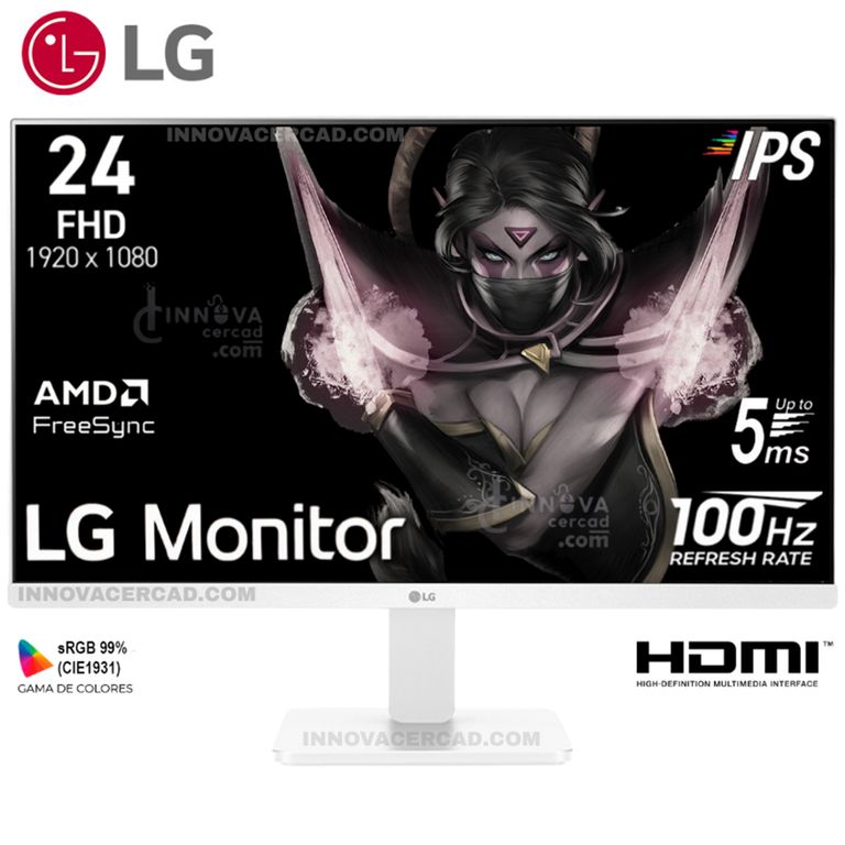 MONITOR 24MR400-W 238 IPS FHD 1920 x 1080 100Hz 5ms