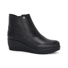PAR&SS - Botines De Cuero Mujer JA25Q1-BT197 Negro
