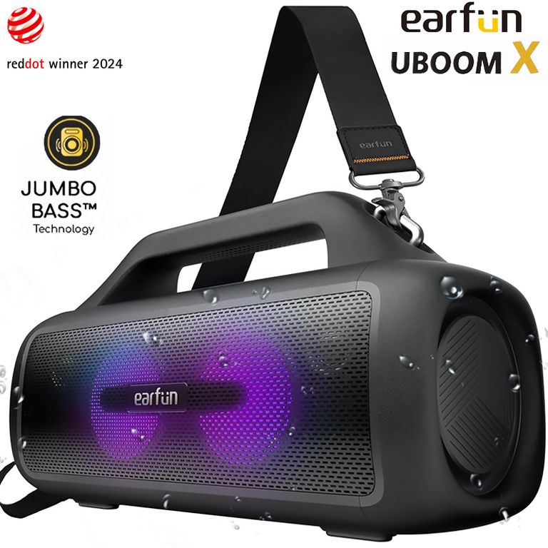 Parlante Bluetooth 5.3 S.Bass Portatil 30hrs UBOOM X