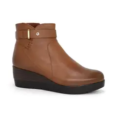 PAR&SS - Botines De Cuero Mujer JA25Q1-BT200 Toffe