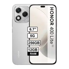 HONOR - Celular 400 LITE 5G 12GB RAM - 256GB - Color Plateado