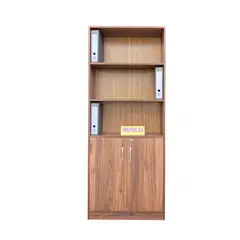 TEMEL - Estante de Melamina 80 cm con Puertas – Color Catania - iMUEBLES