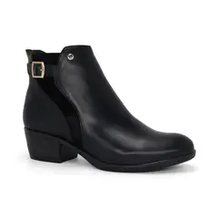 PAR&SS - Botines De Cuero Mujer JA25Q1-BT202 Negro