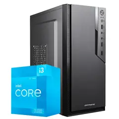 INTEL - Computadora Pc Core i3 12100 RAM 16GB SSD 512GB