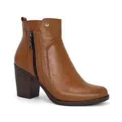 PAR&SS - Botines De Cuero Mujer JA25Q1-BT203 Natural