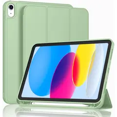 GENERICO - Funda Smart Case Portapencil Para iPad A16 11th 10th VERDE C