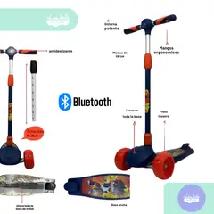 GENERICO - Scoteer para niños con bluetooth boy