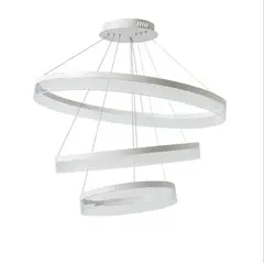 GENERICO - Lámpara Colgante Tripla White Led 90W