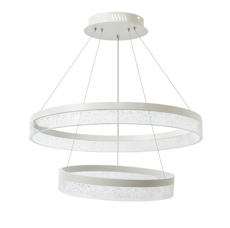 Lámpara Colgante Dupla White Led 50W