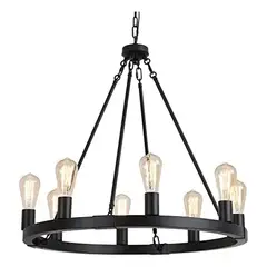 GENERICO - Lámpara Colgante Dane Black Led