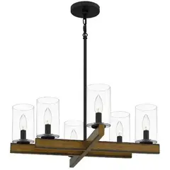 GENERICO - Lámpara Colgante Cira Black Led