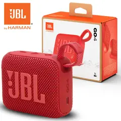 JBL - Parlante Go 4 Portatil Bluetooth Acuático IPX67 Extra Bass Rojo