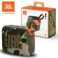 JBL - Parlante Go 4 Portatil Bluetooth IPX67 Extra Bass Camuflado