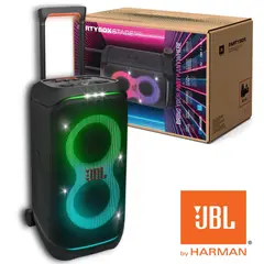 JBL - Parlante bluetooth PartyBox Stage 320 resistente al agua IPX4