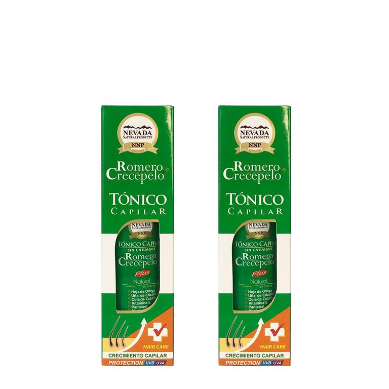 2 Unidades Tónico Capilar de Romero para el Cabello 100ml