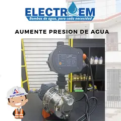 GENERICO - BOMBA DE AGUA PARA AUMENTAR PRESION 1HP BAÑO, COSINA Y LAVANDERIA
