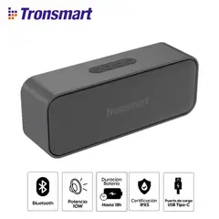 TRONSMART - Parlante T2 Mini Portátil Bluetooth hasta 18 Horas Negro