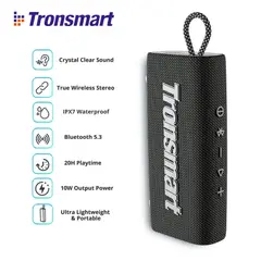 TRONSMART - Parlante Trip Portátil Bluetooth IPX7 20 Horas Negro
