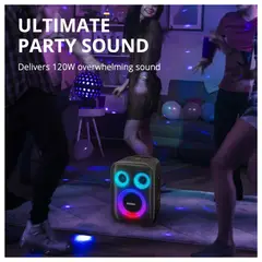 TRONSMART - Parlante Halo 200 Bluetooth 120W hasta 18 Horas Negro