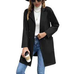 BLWOENS - Chaqueta de invierno para mujer - Negro