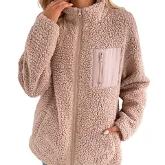 BLWOENS - Chaqueta de invierno para mujer - Rosa