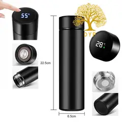 GENERICO - TERMO DIGITAL TACTIL LED CONTROL TEMPERATURA TACTIL A.INOXIDABLE NEGRO