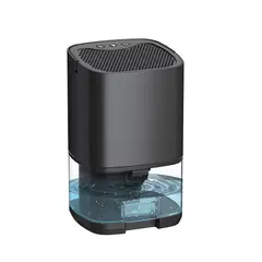 PUREPOWER - Deshumidificador Doméstico Secador Absorbente De Humedad-Negro