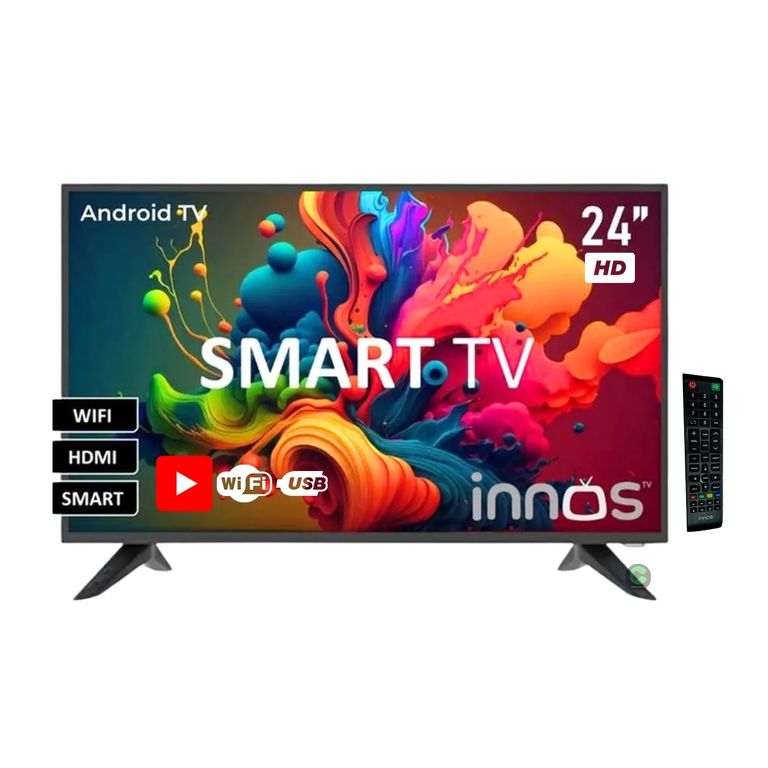 Televisor INNOS 24 LED HD Smart TV S2401KU Android14