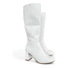 GENERICO - Bota Larga Clasica Mujer Taco 7 2086L-75 Color Blanco