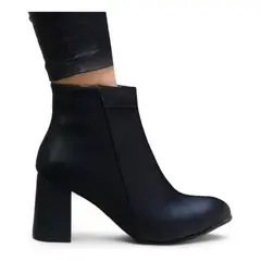 GENERICO - Botin Mujer Taco 9 Clasica 2086L-60 Color Negro