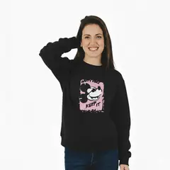 DISNEY - POLERA OVERSIZE MICKEY MOUSE MUJER NEGRO