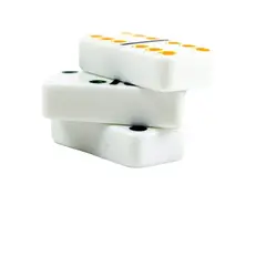 GENERICO - Juego de Mesa DOMINO DOBLE 6 - 28 PIEZAS