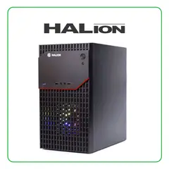 HALION - CASE GAMER DELTA 109 600W 1X12CM RGB NEGRO