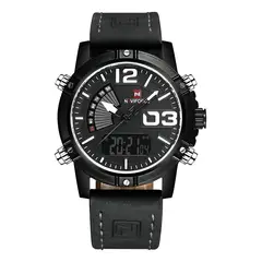 NAVIFORCE - RELOJ NF9095 MOTORS NEGRO SPORT