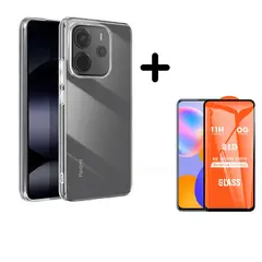 SPACE - Case Para Xiaomi Note 14 Pro 4G + Mica de Vidrio