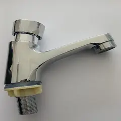 OMISSÉ - LLAVE TEMPORIZADA DE LAVATORIO 12 CROMADO