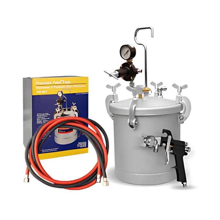 Pistola con Tanque para Pintar 10L 18MM 10CFM 50PSI