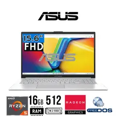 ASUS - Laptop 15 M1502YA-NJ544, 15,6´ FHD, R5 7430U, RAM 16GB, SSD 512GB, Free Dos NP:90NB0X22-M00TU0
