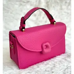 GENERICO - CROSSBODY BOLSO DE MANO CARTERA MORRAL DE FIESTA Y NOCHE FUCSIA