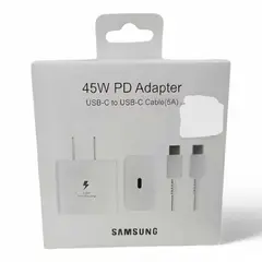 SAMSUNG - Cargador Para 45W Color Blanco Tipo C