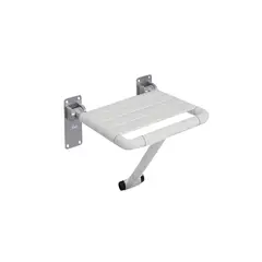 XM - ASIENTO PLEGABLE PARA BAÑO BLANCO