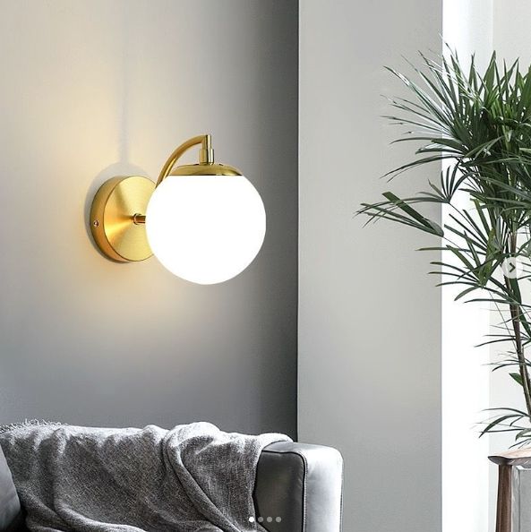 Aplique Rashad Gold Led