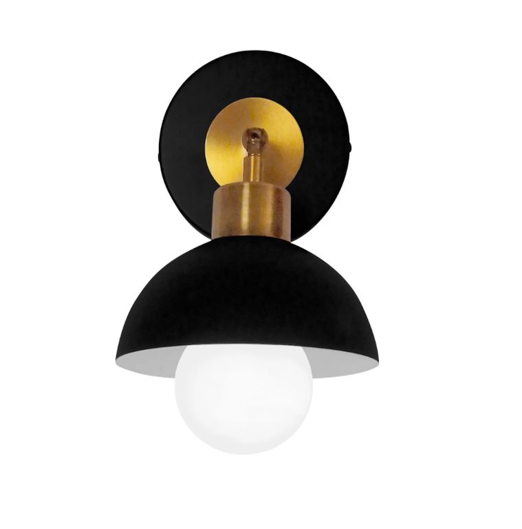 Aplique Rose Black Led