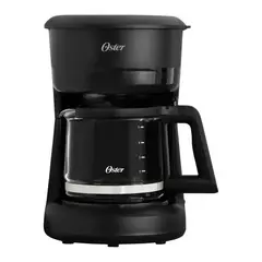 OSTER - Cafetera 5 Tazas con Filtro Reutilizable BVSTDCS51B Negro