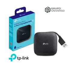 TP LINK - Hub Portatil UH400 TP-Link Usb 3.0 Alta Velocidad De 4 Puertos
