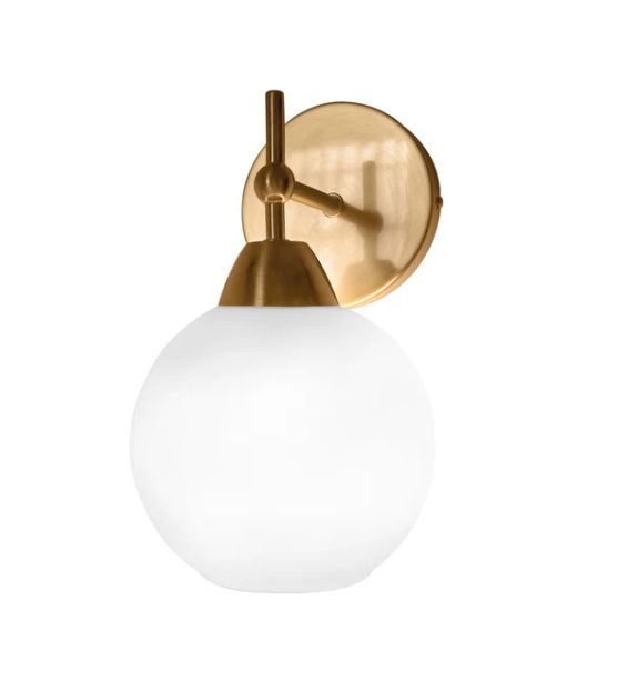 Aplique Dustin Gold Led